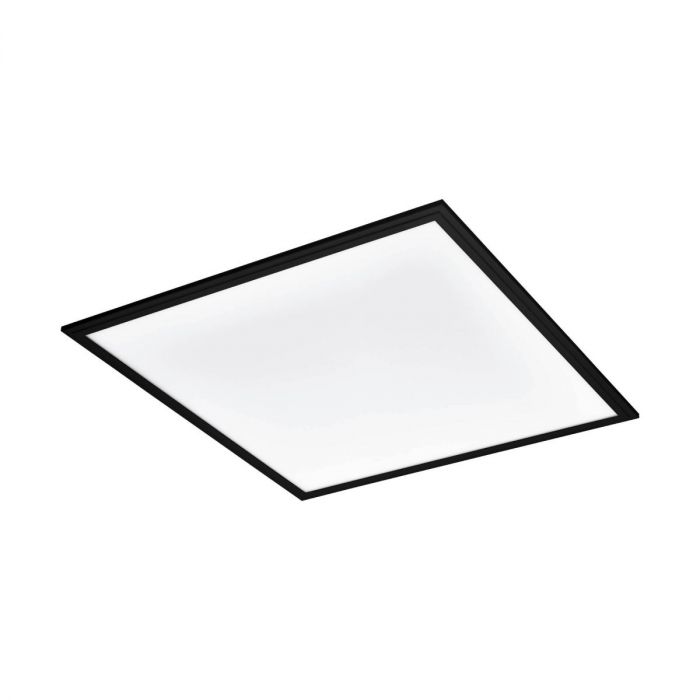 EGLO SALOBRENA 1 LED Deckenleuchte schwarz, weiß 4800lm 59,5x59,5x5cm