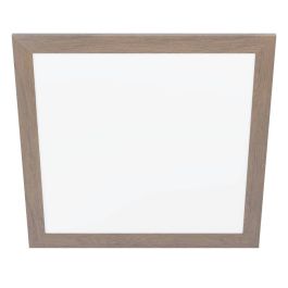 EGLO PIGLIONASSO LED Deckenleuchte Holz weiß, dunkelbraun 4700lm 4000K  64,5x64,5x5,5cm